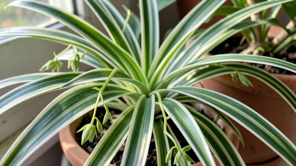 How Much Light Does a Spider Plant Need: Thriving in Low to Medium Brightness