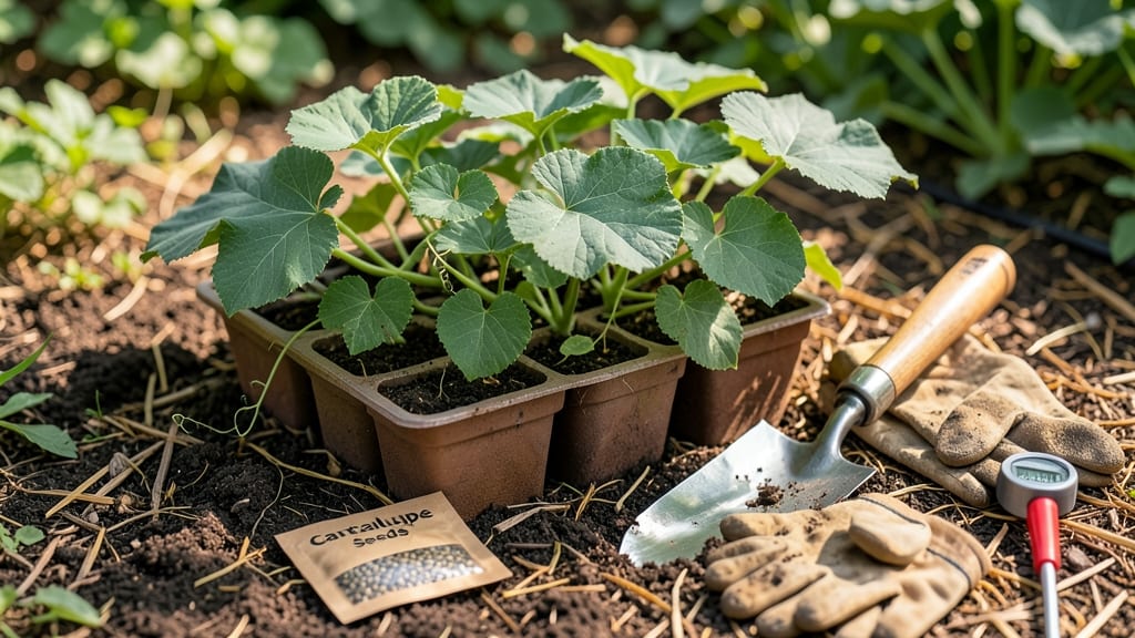 When to Plant Cantaloupe in Indiana: Frost-Free Timeline by Zone 5-6 Varieties