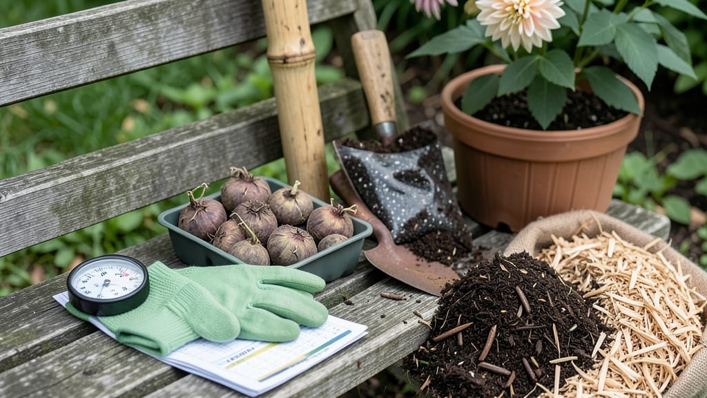 When to Plant Dahlia Bulbs in Michigan: Soil Temperature Triggers for Zero Frost Risk Blooms