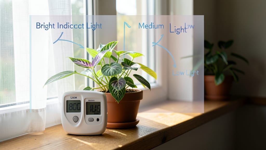 How Much Light Does an Inch Plant Need: Thriving in Bright Indirect Sunlight
