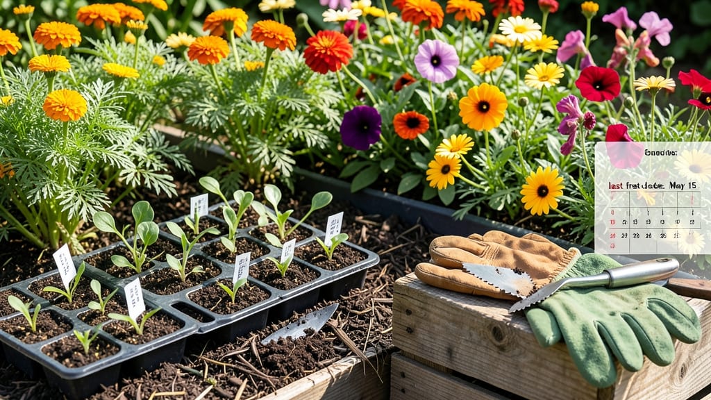 When to Plant Annuals in Zone 6: Exact Weeks Before Last Frost for Thriving Blooms