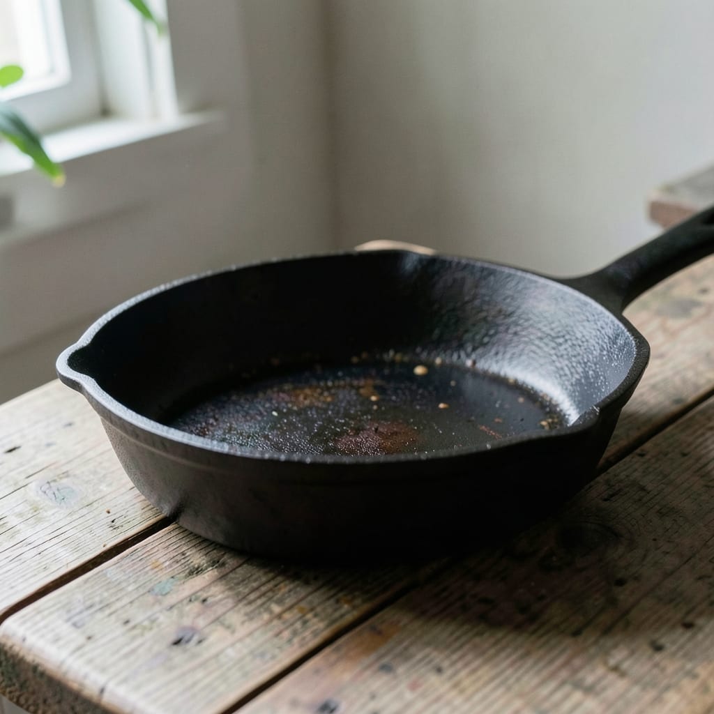 The cast iron skillet